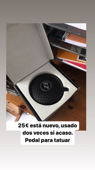 Pedal maquina de tatuar