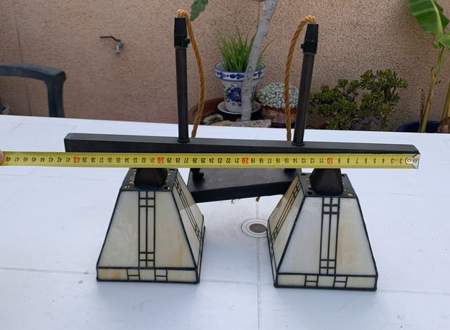 2 Lâmpadas tipo Tifanis