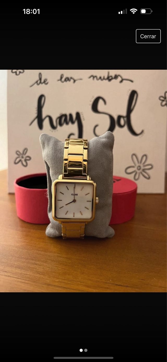 Orologio Cluse in oro