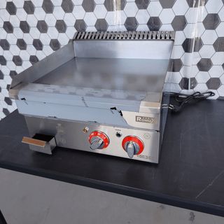 CA🍳  Plancha Top Eléctrica Acero [50 cm]