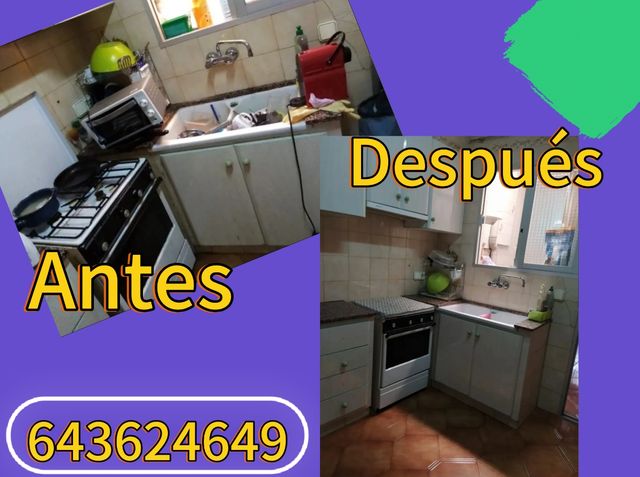 Limpiezas a fondo, final de obra, consulte!!!