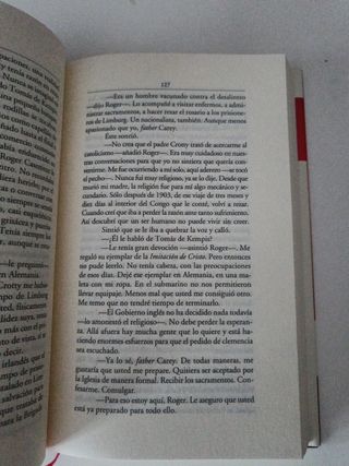 Libro El sueño del Celta Mario Vargas