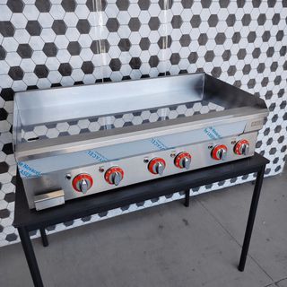CA🍳  Plancha Elec Cromo Duro [100 cm]