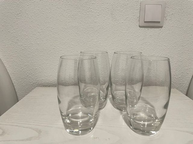 4 Vasos cristal