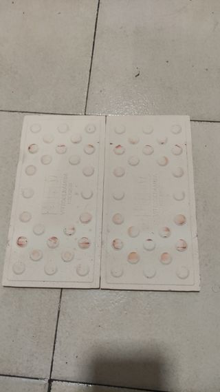 Precioso Azulejo planta 21.6x10.9cm