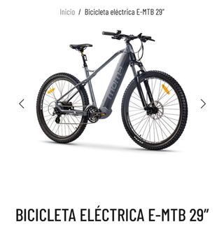 BICICLETA ELÉCTRICA MOMA EMTB 27.5”
