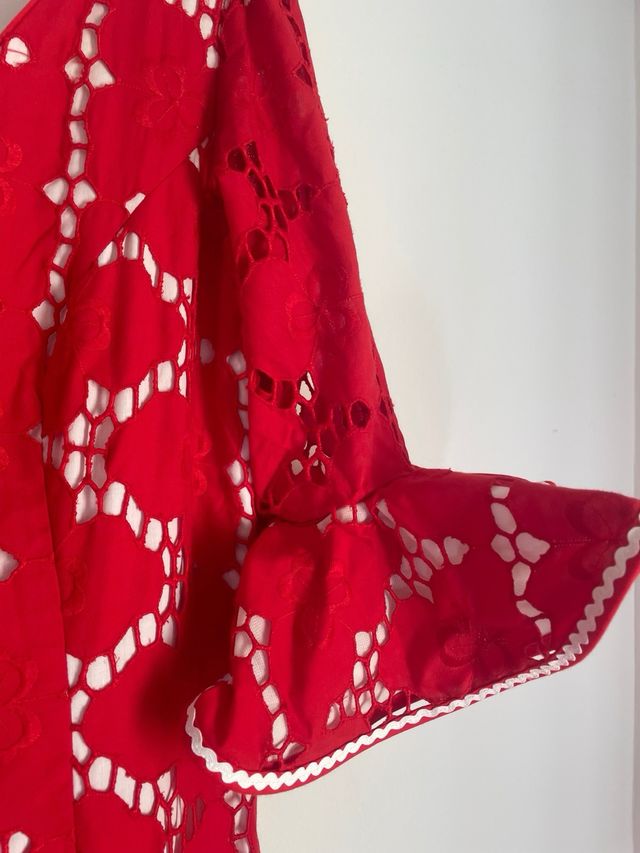 Vestido flamenca rojo