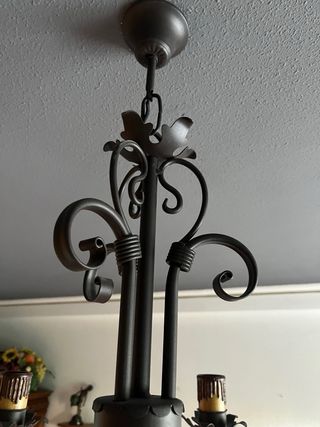 Lámpara forja.