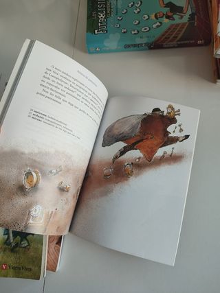 Libros lectura 1°ESO gallego