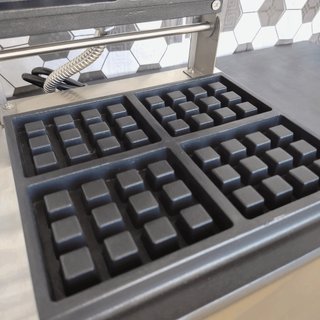 🔔​ GI ▌Gofrera Simple Eléctrico ▌4 GF