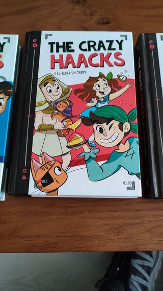 Colección "The Crazy Haacks" libros