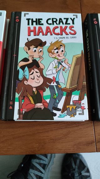 Colección "The Crazy Haacks" libros