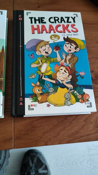 Colección "The Crazy Haacks" libros