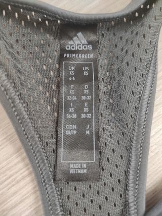 Adidas sujetador deportivo aeroready leopardo