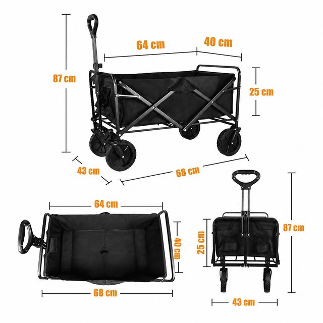 NUEVO R018 Carro de Mano Plegable almacen pk