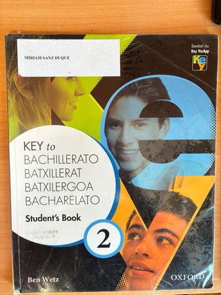 libro de 2 de bachillerato