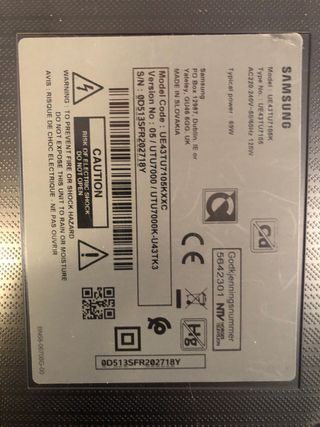 Módulo principal Samsung 43” led