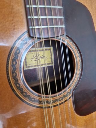 Guitarra  Aria A-684 acústica de 12 .