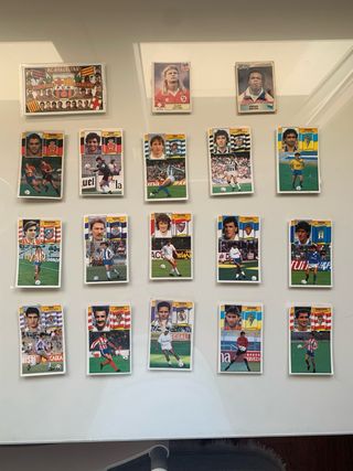 Colección cromos fútbol