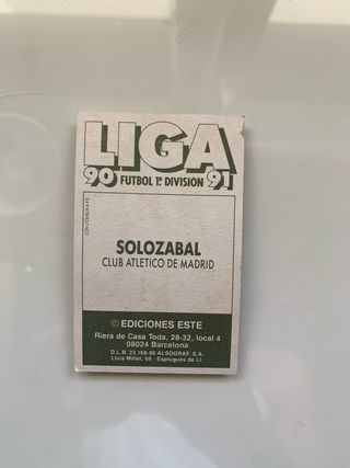 Colección cromos fútbol