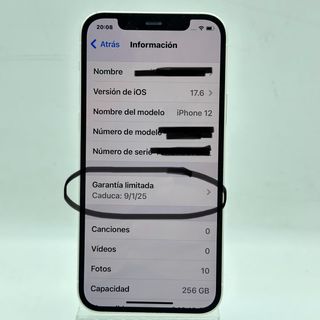 IPHONE 12 , 256GB, 98% BATERIA CASI NUEVO!!!(8838)