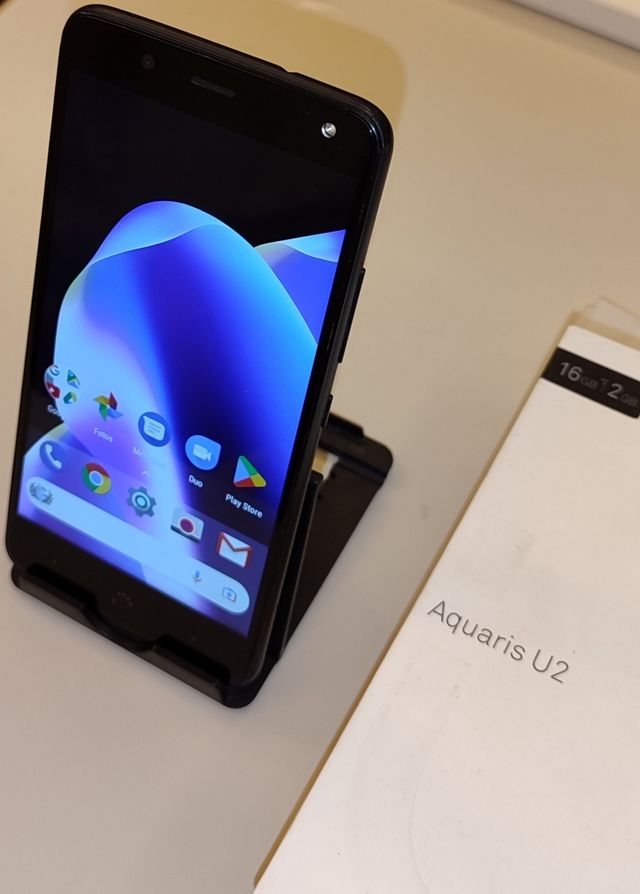 TELEFONE SMARTPHONE AQUARIS U2 2/16 USADO.