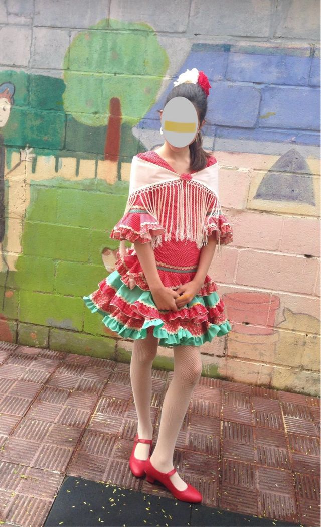 vestido flamenca niña