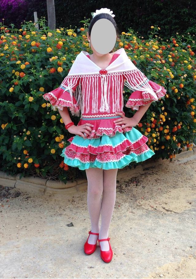vestido flamenca niña