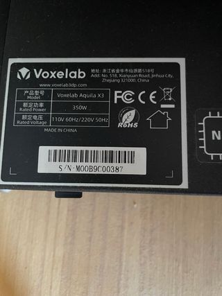 impresora 3D Voxelab Aquila X3