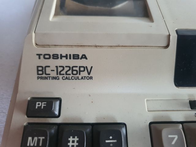 Calculadora toshiba