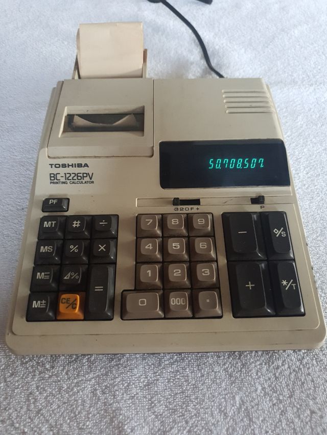 Calculadora toshiba