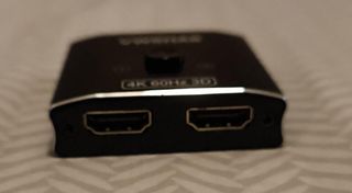 Switch HDMI 4K para 2 cables