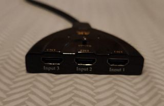 Switch HDMI 4K para 3 cables