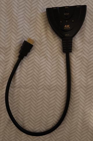 Switch HDMI 4K para 3 cables