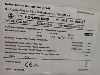 Frigorífico Combi Bosch KGN39XI45/20