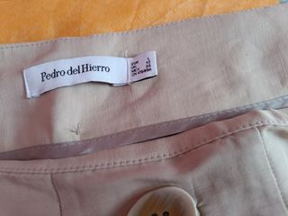 Falda pantalón beige-   Pedro del Hierro