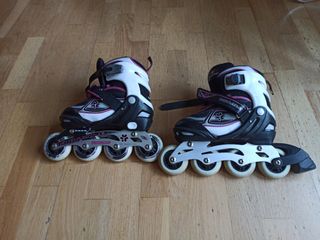 Patines niña en linea Tijuana. Ajustable