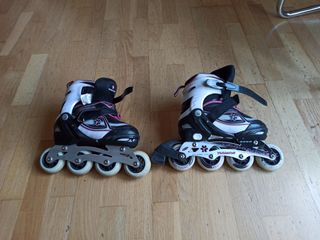 Patines niña en linea Tijuana. Ajustable