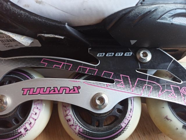 Patines niña en linea Tijuana. Ajustable