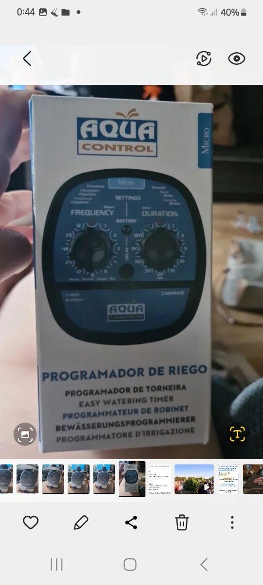 Programador de riego