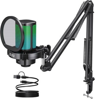 Micrófono USB RGB Para PC NUEVO