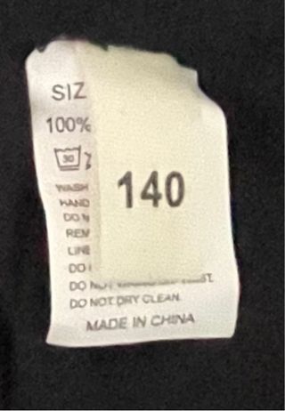Chandal niño talla 140