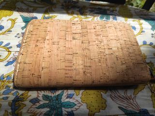 Monedero Billetero de Corcho pintado a mano NUEVO!