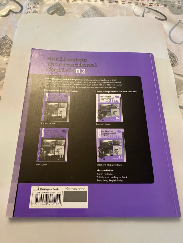 Workbook Burlington International English