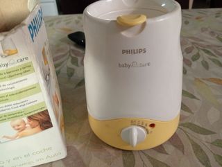 Calienta biberones para el coche