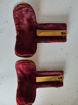 Muy antiguo par de hombreras época 1900 alfonso 13