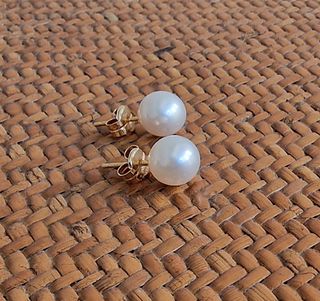 Pendientes Perla Australiana 