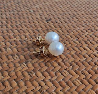 Pendientes Perla Australiana 