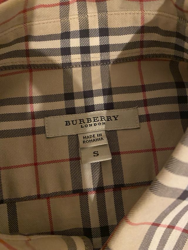 Camicia Burberry originale