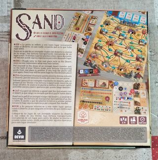 Gioco SAND di Devir, come nuovo